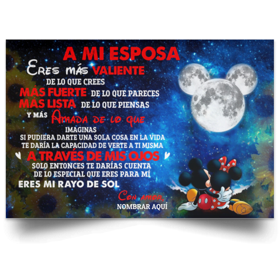 A Mi Esposa - MIC Poster