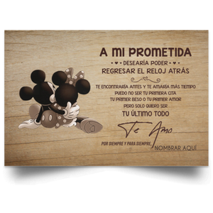 A Mi Prometida - MIC VIN Poster