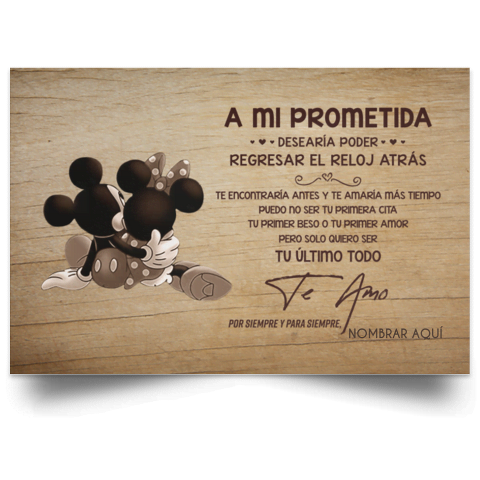A Mi Prometida - MIC VIN Poster