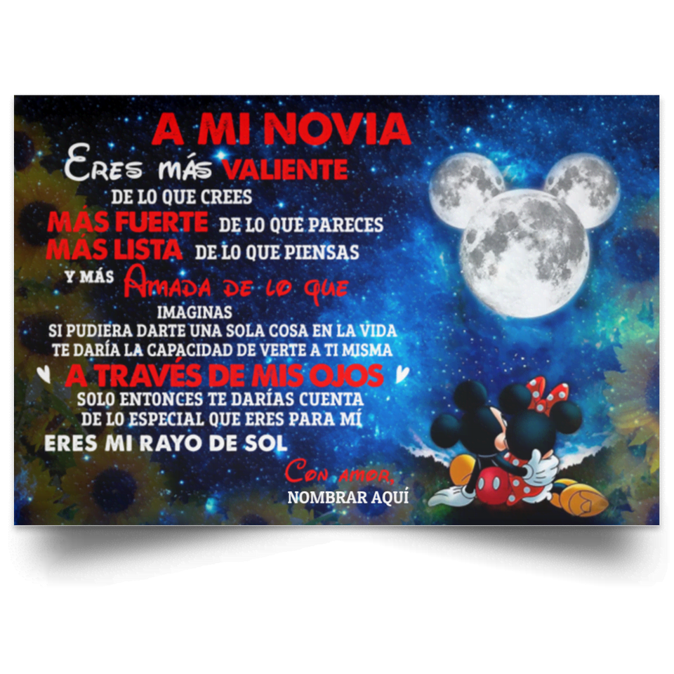 A Mi Novia - MIC Poster